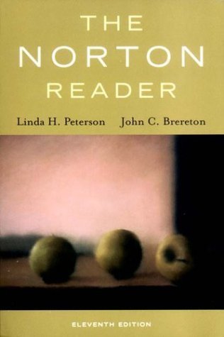 The Norton Reader book cover
